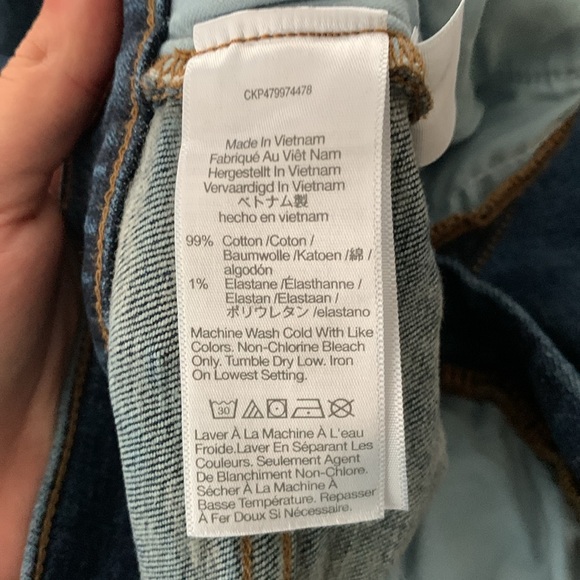 Like New Madewell Skinny Flare jeans size 26 - Picture 6 of 7